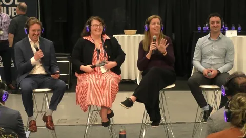 Lisa Schulteis discusses connecting event systems with the NWES panel.